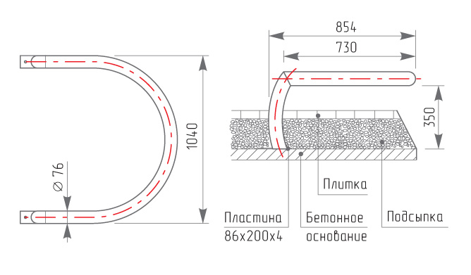 Дуга безопасности (тип 3)